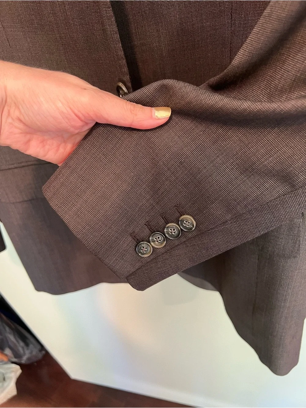Custom made suit